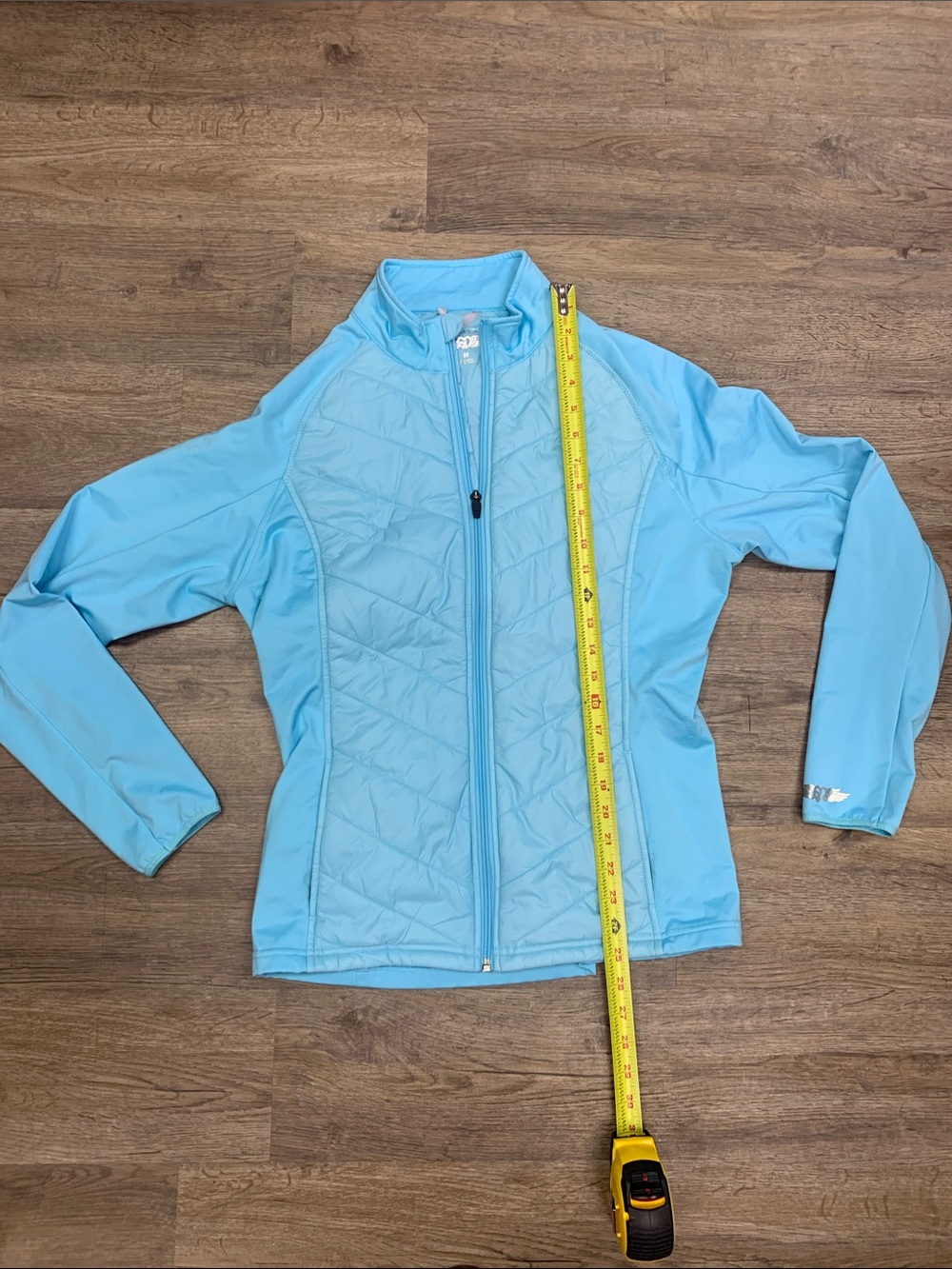 Straight Down Women’s Light Blue Utility Hybrid Jacket Size Medium